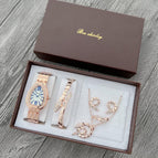 Rose Gold Watch Gift Set