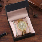 Gold Three Piece Box