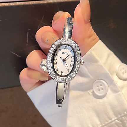 Women's Watch Oval Bracelet