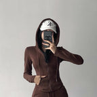 Coffee colored hoodie