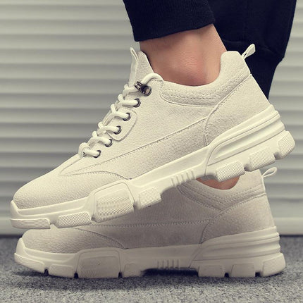 Spring new retro casual shoes men's trend fashion wild work shoes couple model large size low shoes - Viva Vista Store