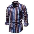 Navy blue brown