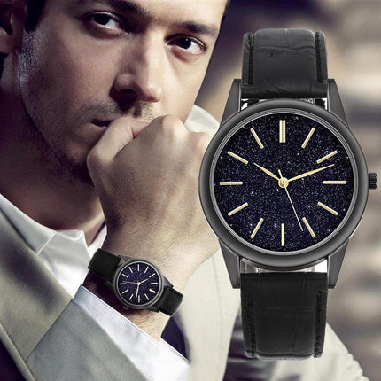 Direct quartz table Cross-border new men's watch leisure business star empty watch men's watch Watch Men - Viva Vista Store