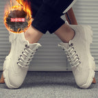 White plus cotton - full leather / 46 (male code)