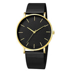 Gold shell gold needle black belt