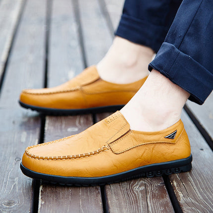 Autumn business peas fashion trend  low-top outdoor casual men's shoes Upishoppy