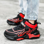 M2092 Negro Rojo