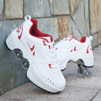 White red