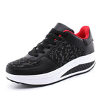 black red