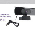 P8 4K 1080P60FPS enfoque automático