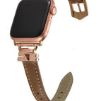 Rose gold and brown