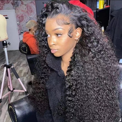 Long Curly Wig Chemical Fiber Lace Wig Head Cover
