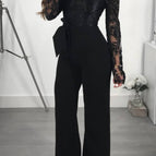 black jumpsuit