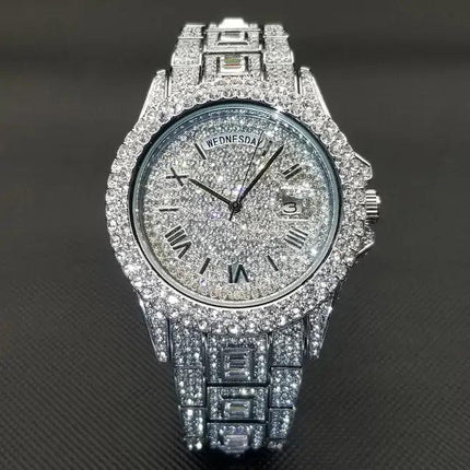 Men's Luxury Crystal Watches - Viva Vista Store