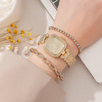 Gold Bracelet Powder Box