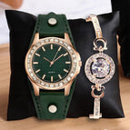 Green Watch Bracelet Gift Box