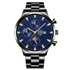 Black With Blue Surface