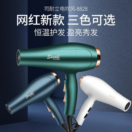 Blu-ray hair dryer high-power gift hot hot air constant temperature green electric hair dryer home appliance hair dryer - Viva Vista Store