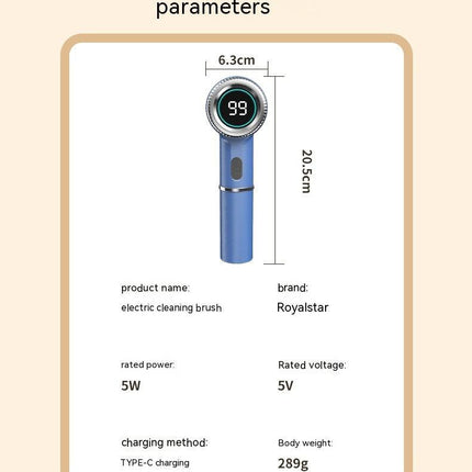 Multifunctional Handheld Wireless Charging Electric Dish Brush - Viva Vista Store