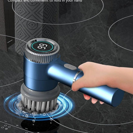 Multifunctional Handheld Wireless Charging Electric Dish Brush - Viva Vista Store