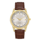 Gold Shell White Brown Belt