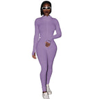 Long, Purple Style