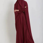 Burgundy Jilbab