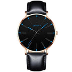 Leather Rose Blue