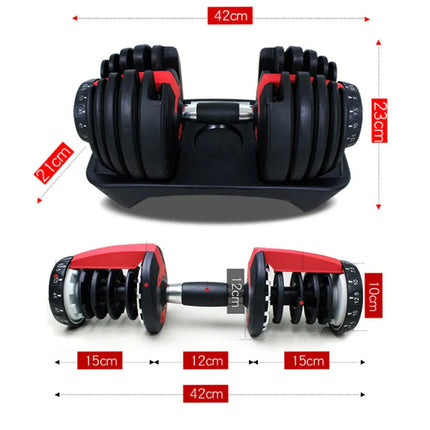 Adjustable Dumbbell Set Upishoppy
