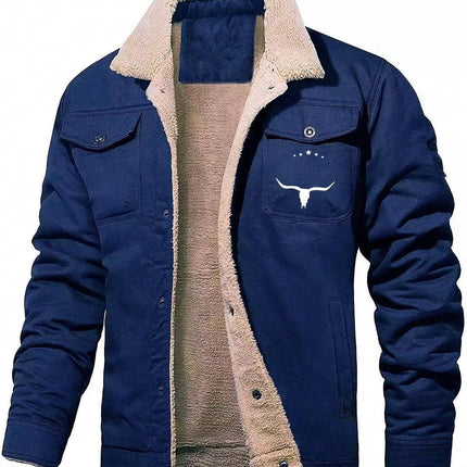 Casual Winter Jacket Single Breasted Warm Outerwear - Viva Vista Store