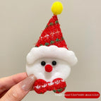 Bow Tie Snowman Brooch