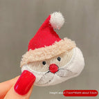 Plush Bonnet Santa Claus