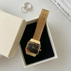 Gold Strap Black Noodles