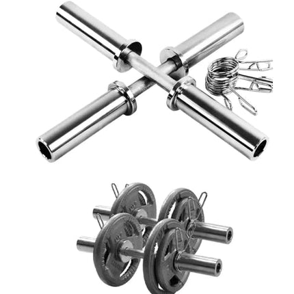 Φ50mm Solid Dumbbell Handle: 2-Inch Home Gym Bar for Weight Lifting and Arm Workouts Upishoppy