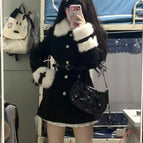 Black highquality fabric styl