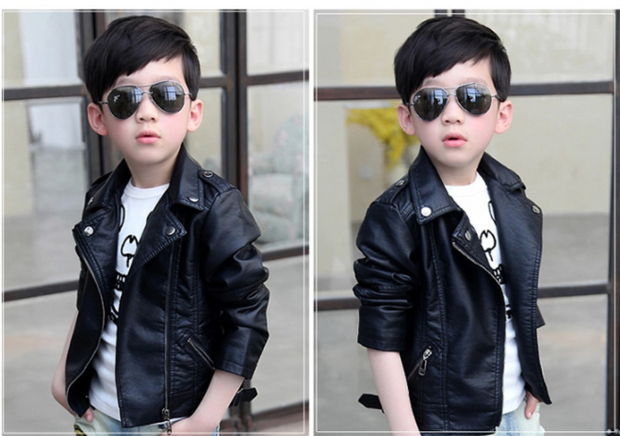 Children's leather jacket Dropshipman