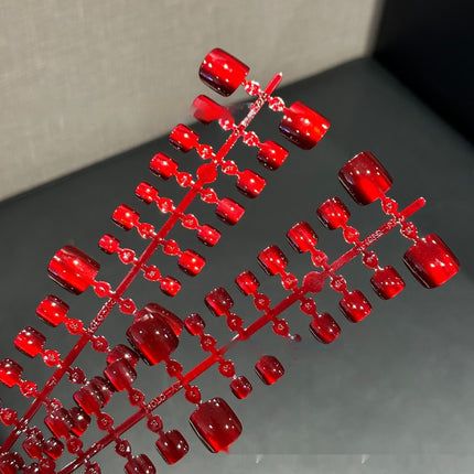 Crystal Rhinestone Toe Nail