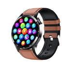 Black Brown Leather
