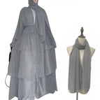 Gray With Hijab