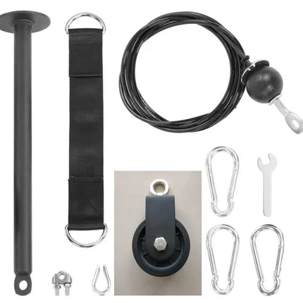 DIY Fitness Pulley Cable System Upishoppy