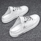 Blanco y gris