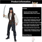 1823 Adult Vest Male Pirate