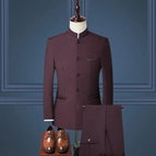 3 PCS Set wine red