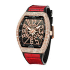 1red belt rose gold shell