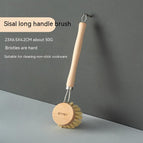 Brosse en chanvre et sisal