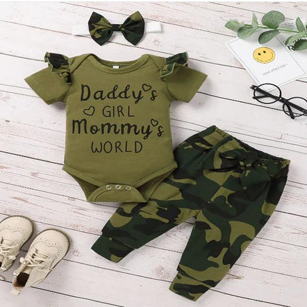 Cute 3PCS Set Newborn Baby Boy Clothes - Viva Vista Store