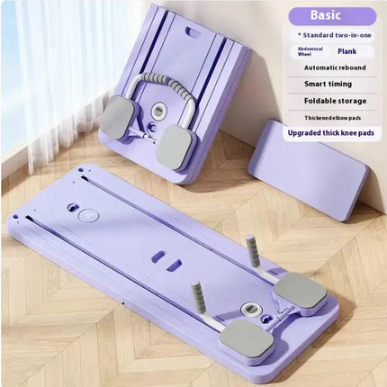 Versatile Home Fitness Board with Automatic Rebound Ab Wheel Upishoppy