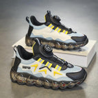 Double Mesh Black And Yellow