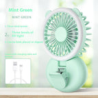 Ventilateur à pince pour lumière de remplissage verte
