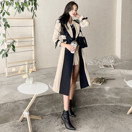 Fashionable Autumn Women's Long Trench Coat Dropshipman